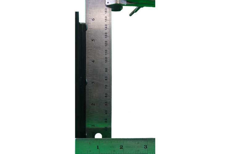 fps model 1010M side view with rulers
